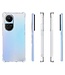 SoFetch Transparant Valbestendig TPU Hoesje voor de Oppo Reno10 Pro