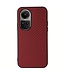 SoFetch Rood Carbon TPU Hoesje voor de Oppo Reno10 Pro