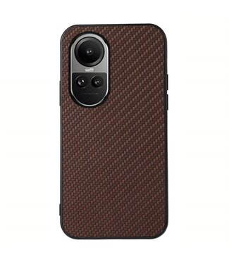 SoFetch Bruin Carbon TPU Hoesje Oppo Reno10 Pro