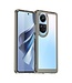 SoFetch Grijs Valbestendig Hybride Hoesje voor de Oppo Reno10 Pro