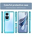 SoFetch Hemelsblauw Valbestendig Hybride Hoesje voor de Oppo Reno10 Pro