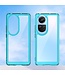 SoFetch Hemelsblauw Valbestendig Hybride Hoesje voor de Oppo Reno10 Pro
