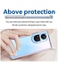 SoFetch Transparant Valbestendig Hybride Hoesje voor de Oppo Reno10 Pro