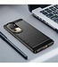 SoFetch Zwart Carbontextuur TPU Hoesje voor de Oppo Reno10 Pro