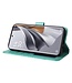 SoFetch Groen Mandala Bookcase Hoesje met Polsbandje voor de Oppo Reno10 Pro