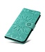 SoFetch Groen Mandala Bookcase Hoesje met Polsbandje voor de Oppo Reno10 Pro