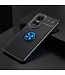 SoFetch Blauw Ring Houder TPU Hoesje voor de Oppo Reno10 Pro