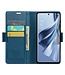 CaseMe Blauw RFID Modern Bookcase Hoesje voor de Oppo Reno10 Pro