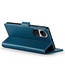 CaseMe Blauw RFID Modern Bookcase Hoesje voor de Oppo Reno10 Pro
