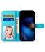 SoFetch Groen Driehoekdesigns Bookcase Hoesje met Polsbandje voor de Oppo Reno10 Pro