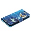 SoFetch  Blauwe Vlinders Bookcase Hoesje met Polsbandje voor de Oppo Reno10 Pro