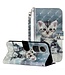SoFetch  Kitten Bookcase Hoesje met Polsbandje voor de Oppo Reno10 Pro