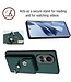 SoFetch Groen Pasjeshouder Ring Houder Hybride Hoesje voor de Oppo Reno10 Pro
