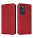 SoFetch Rood Magnetisch Elegant Bookcase Hoesje voor de Oppo Reno10 Pro