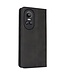 SoFetch Zwart Magnetisch Elegant Bookcase Hoesje voor de Oppo Reno10 Pro
