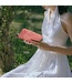 SoFetch Roze Vlinders Bookcase Hoesje met Polsbandje voor de Oppo Reno10 Pro