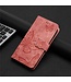 SoFetch Roze Vlinders Bookcase Hoesje met Polsbandje voor de Oppo Reno10 Pro