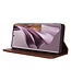 SoFetch Donkerbruin Magnetisch Elegant Bookcase Hoesje voor de Oppo Reno10 Pro