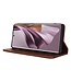 SoFetch Donkerbruin Magnetisch Elegant Bookcase Hoesje voor de Oppo Reno10 Pro