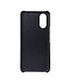 SoFetch Zwart Pasjeshouder Stijlvol Hardcase Hoesje voor de Oppo Reno8 T