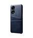 SoFetch Blauw Pasjeshouder Stijlvol Hardcase Hoesje voor de Oppo Reno8 T