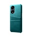 SoFetch Groen Pasjeshouder Stijlvol Hardcase Hoesje voor de Oppo Reno8 T