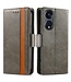 SoFetch Grijs Modern Bookcase Hoesje voor de Oppo Reno8 T