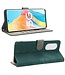 SoFetch Groen RFID Krasbestendig Bookcase Hoesje voor de Oppo Reno8 T