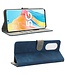 SoFetch Blauw RFID Krasbestendig Bookcase Hoesje voor de Oppo Reno8 T