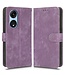 SoFetch Paars RFID Krasbestendig Bookcase Hoesje voor de Oppo Reno8 T