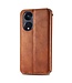 SoFetch Bruin Ruiten Bookcase Hoesje voor de Oppo Reno8 T