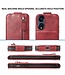 SoFetch Rood Portemonnee Flipcase Hoesje voor de Oppo Reno8 T