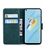 SoFetch Groen Vlinder Bookcase Hoesje voor de Oppo Reno8 T