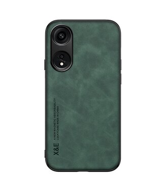 X&E Groen Zacht Hybride Hoesje Oppo Reno8 T