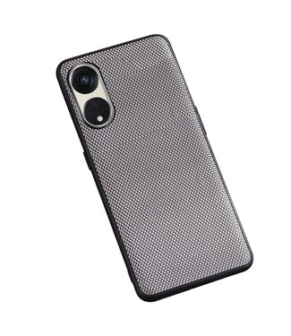 SoFetch Grijs Nylon Hybride Hoesje Oppo Reno8 T