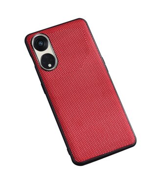 SoFetch Rood Nylon Hybride Hoesje Oppo Reno8 T