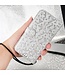 SoFetch Zilver Stippen Bookcase Hoesje met Polsbandje voor de Oppo Reno8 T