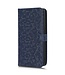 SoFetch Donkerblauw Stippen Bookcase Hoesje met Polsbandje voor de Oppo Reno8 T