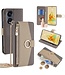 SoFetch Grijs Portemonnee Bookcase Hoesje met Koord voor de Oppo Reno8 T
