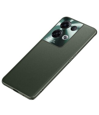 SoFetch Groen Lensbescherming Hybride Hoesje Oppo Reno 8 Pro