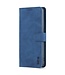 Azns Blauw Modern Bookcase Hoesje voor de Oppo Reno 8 Pro