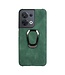 SoFetch Groen Ring Houder Glad Hybride Hoesje voor de Oppo Reno 8 Pro