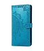 SoFetch Blauw Mandala Bookcase Hoesje voor de Oppo Reno 8 Pro