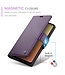 Paars RFID Bookcase Hoesje voor de Oppo Reno 8 Pro