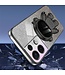 SoFetch Zwart Houder Astronaut Hybride Hoesje voor de Oppo Reno 8 Pro