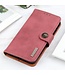 Khazneh Khazneh Roze Magnetisch Drukknoop Bookcase Hoesje voor de OnePlus Nord 2T