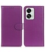 SoFetch SoFetch Paars Litchee Bookcase Hoesje voor de OnePlus Nord 2T