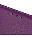 SoFetch SoFetch Paars Litchee Bookcase Hoesje voor de OnePlus Nord 2T