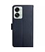 SoFetch SoFetch Blauw Nappa Textuur Bookcase Hoesje voor de OnePlus Nord 2T