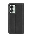 SoFetch SoFetch Zwart Modern Bookcase Hoesje voor de OnePlus Nord 2T